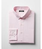 Express Mens Extra Slim Fit Check Button Collar Dress
