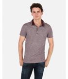 Express Mens Moisture-wicking Tipped Jersey Polo