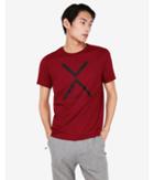 Express Mens Crew Neck X Exp Graphic Tee