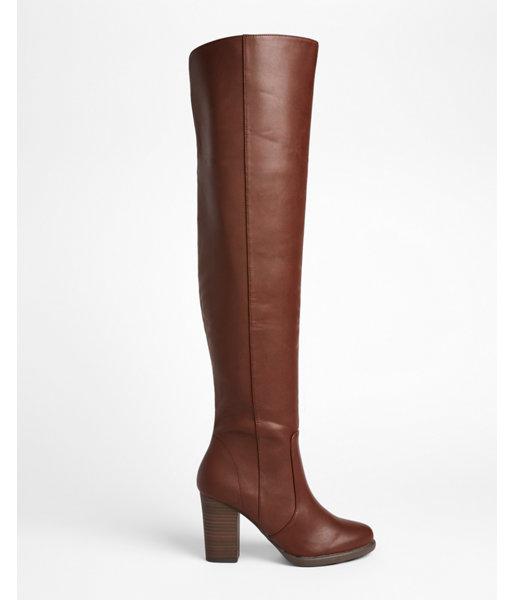 Express Womens Heeled Over The Knee Boot