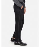 Express Mens Classic Black Satin Accent Cotton Sateen Tuxedo Pant