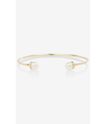 Express Open Pearl Bangle