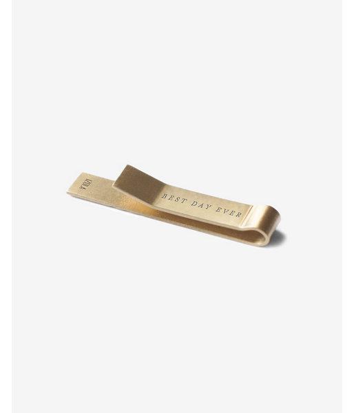 Express Mens Izola Best Day Ever Tie Clip