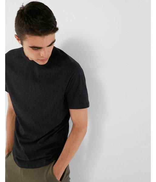 Express Mens Flecked Jersey Crew Neck Tee