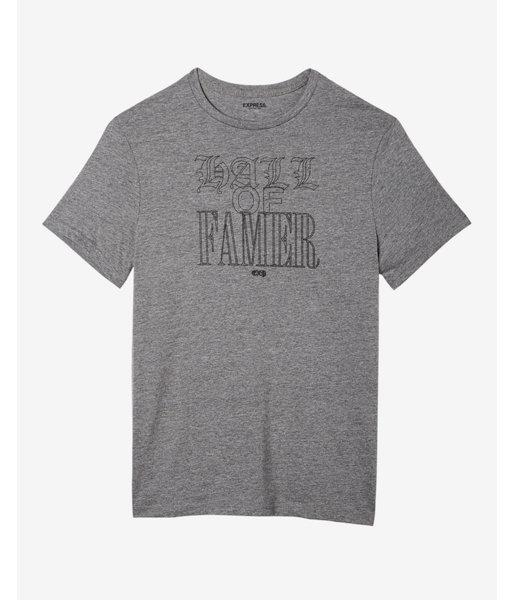 Express Heathered Hall Of Framer Graphic Tee