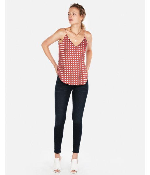 Express Womens Dot Print Downtown Cami