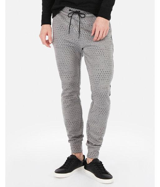 Express Mens Print Side Tape Jogger Pant