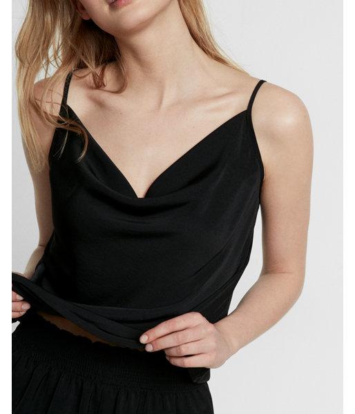 Express Satin Cowl Neck Cami