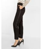 Express Womens Mid Rise Dressy Tuxedo Stripe Track Pant