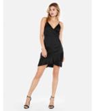 Express Womens Surplice Fit And Flare Cami Dress