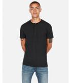 Express Mens Moisture-wicking Performance Micro Dot Henley
