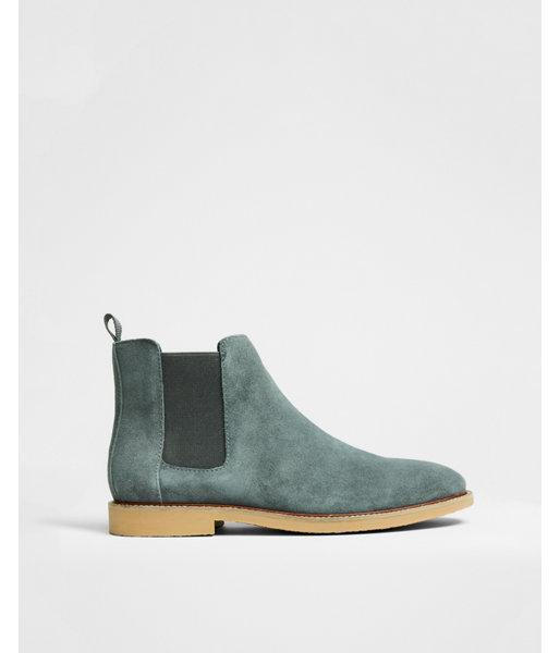 Express Mens Genuine Suede Chelsea Boot