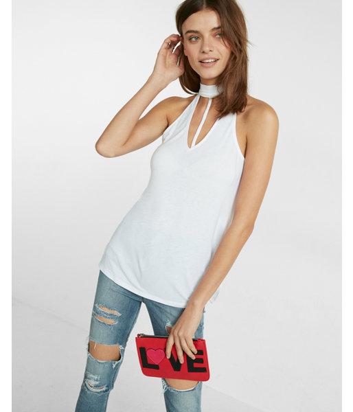 Express Sleeveless Choker Tank