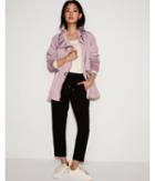 Express Womens Asymmetrical Zip Hooded Windbreaker