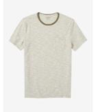 Express Mens Fine Striped Crew Neck Pocket T-shirt