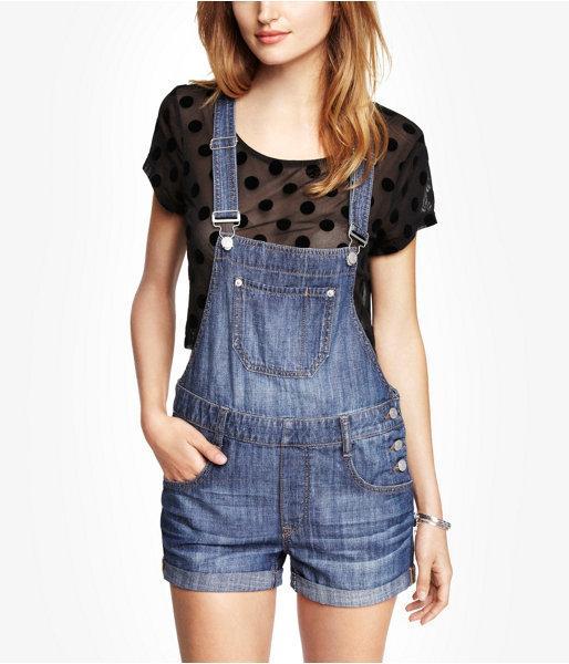 Express Womens Overall Short