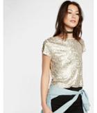 Express Womens All-over Sequin Short