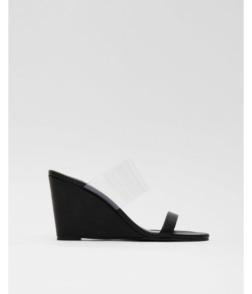 Express Womens Double Band Wedge