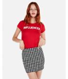 Express Womens Express One Eleven Influencer Extra Slim Graphic Tee