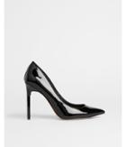 Express Patent Pointed Toe Thin Heeled Pump