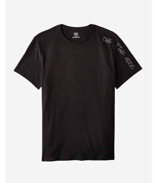 Express One Fine Mess Crew Neck Graphic Tee