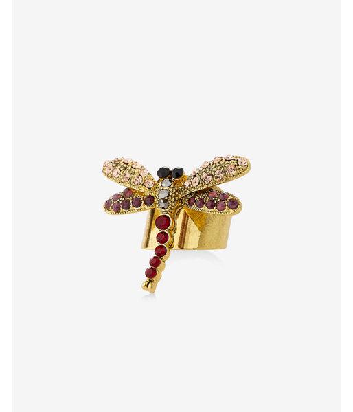 Express Embellished Dragonfly Ring