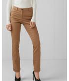 Express Womens Mid Rise Straight Chino Pant