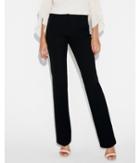 Express Womens Low Rise Barely Boot Pinstripe Editor Pant