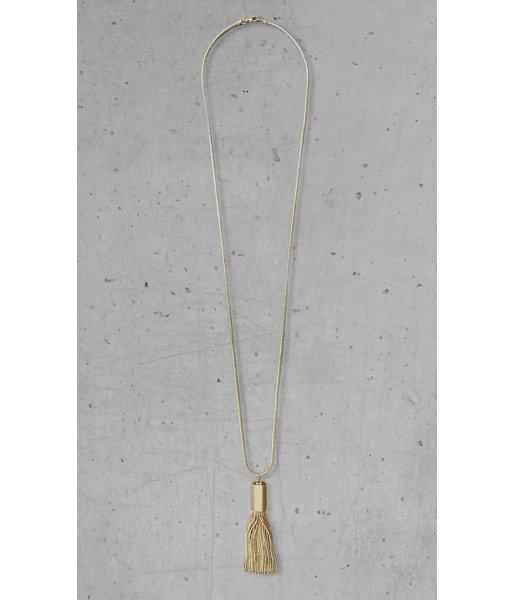 Express Women's Jewelry Express Edition Metal Tassel Pendant Necklace