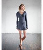 Express Womens Thermal Henley