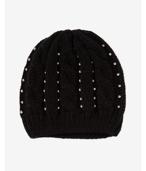 Express Womens Stud Embellished Beanie