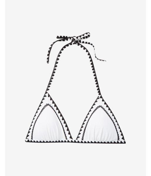 Express Embroidered Triangle Bikini