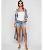 Express Womens Low Rise Floral Embroidered Stretch+ Denim