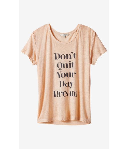 Express Women's Tees Express One Eleven Daydream Graphic Boxy Tee