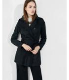 Express Petite Classic Trench Coat With Trapunto