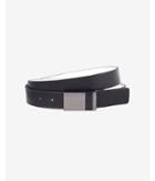 Express Mens 2-in-1 Reversible Two Tone Plaque Belt
