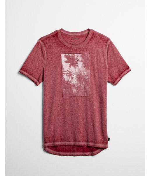 Express Mens Beach Sky Crew Neck Graphic Tee