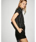 Express Womens Thin Stripe Gramercy Tee
