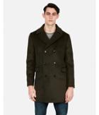 Express Mens Double Breasted Oversized Topcoat
