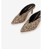 Express Womens Hair Calf Heeled