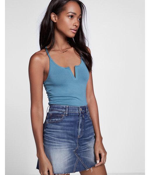 Express V-wire Notch Neck Racerback Cami