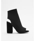 Express Womens Steve Madden Ferris Peep-toe Booties