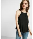 Express One Eleven Side Ruffle Cami