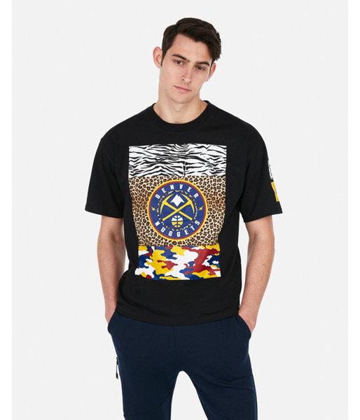 Express Mens Denver Nuggets Nba Heavyweight Graphic Tee