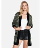 Express Womens Camo Cover-up