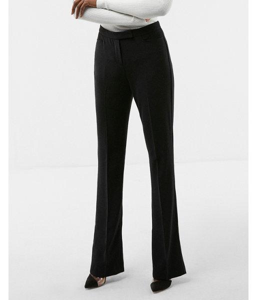 Express Womens Mid Rise Slit Back Trouser Pant