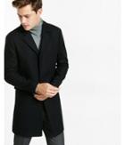 Express Mens Italian Wool Blend Top Coat