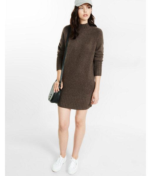 Express Womens Mock Neck Shift