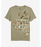 Express Mens Mixed Media Nyc Graphic T-shirt