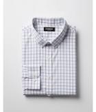 Express Mens Slim Plaid Wrinkle-resistant Performance Dress